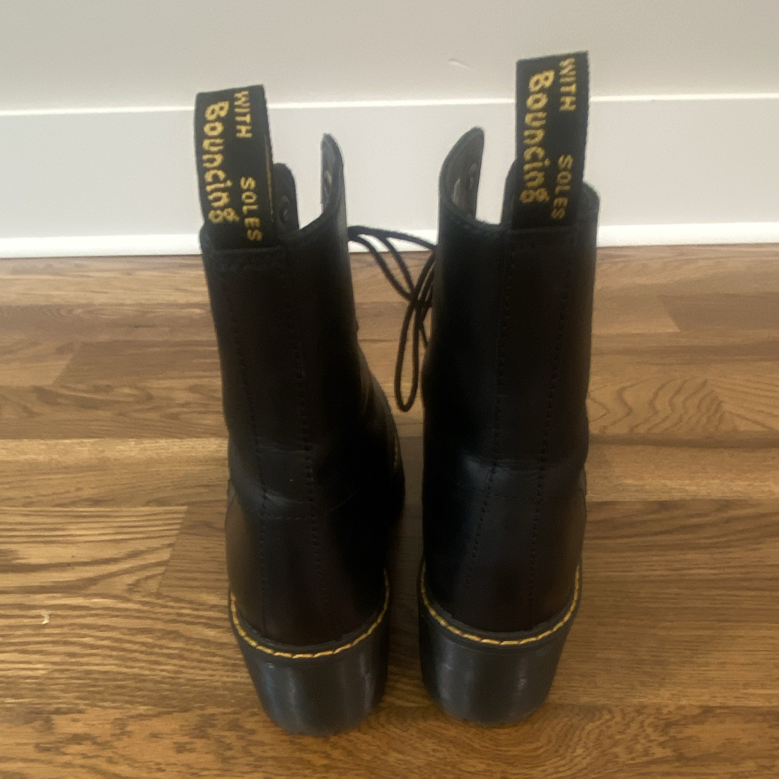 Dr. Martens Air Wair 1460 W Combat Style Black Boots Women’s Size US 10