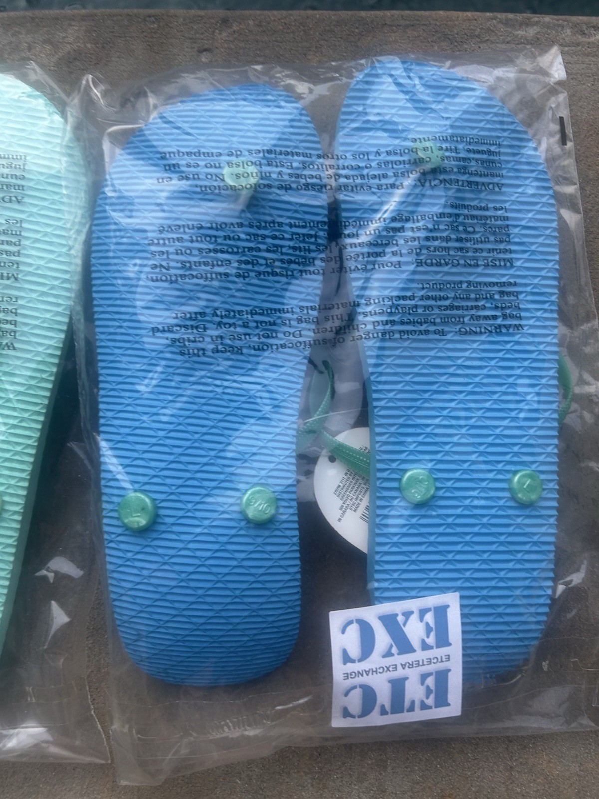 Lot of 5 Juncture Women’s Flip Flops Size 9/10 New Assorted Colors NWT