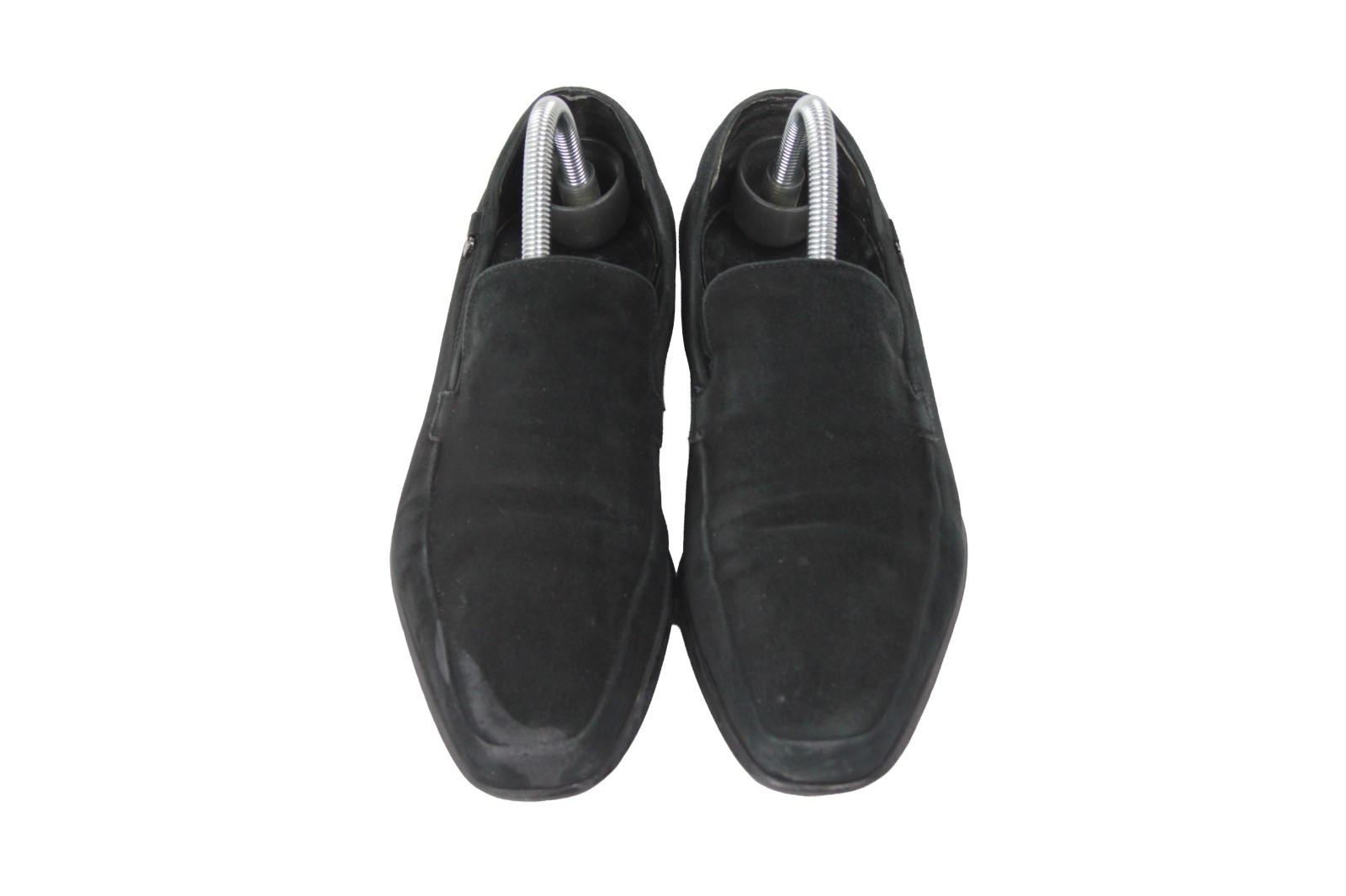 Gianfranco Ferre 90S Logo Suede Loafers Vintage