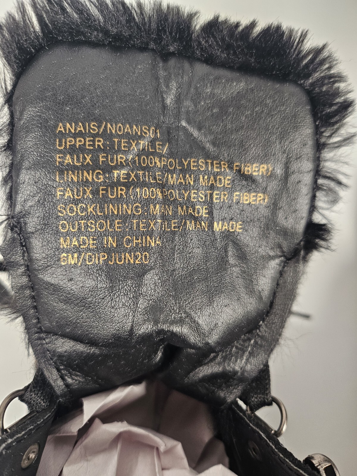 Nanette Lepore Anais Faux Fur Trim Boots Size 6