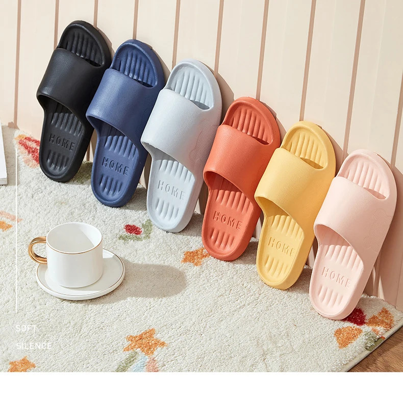 Soft Slippers Couples Home Outdoor Slipper Summer Women Bedroom Thick Bottom Sho
