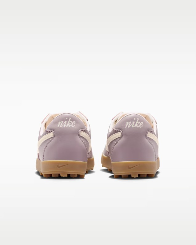 W Nike Astrograbber Leather Light Violet Ore Gum Yellow Chalk II1259-201 Women