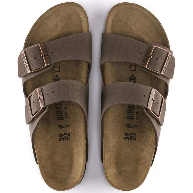 Birkenstock Arizona Mocha Birkibuc Unisex Sandals Size EU 37-45 Narrow/Wide