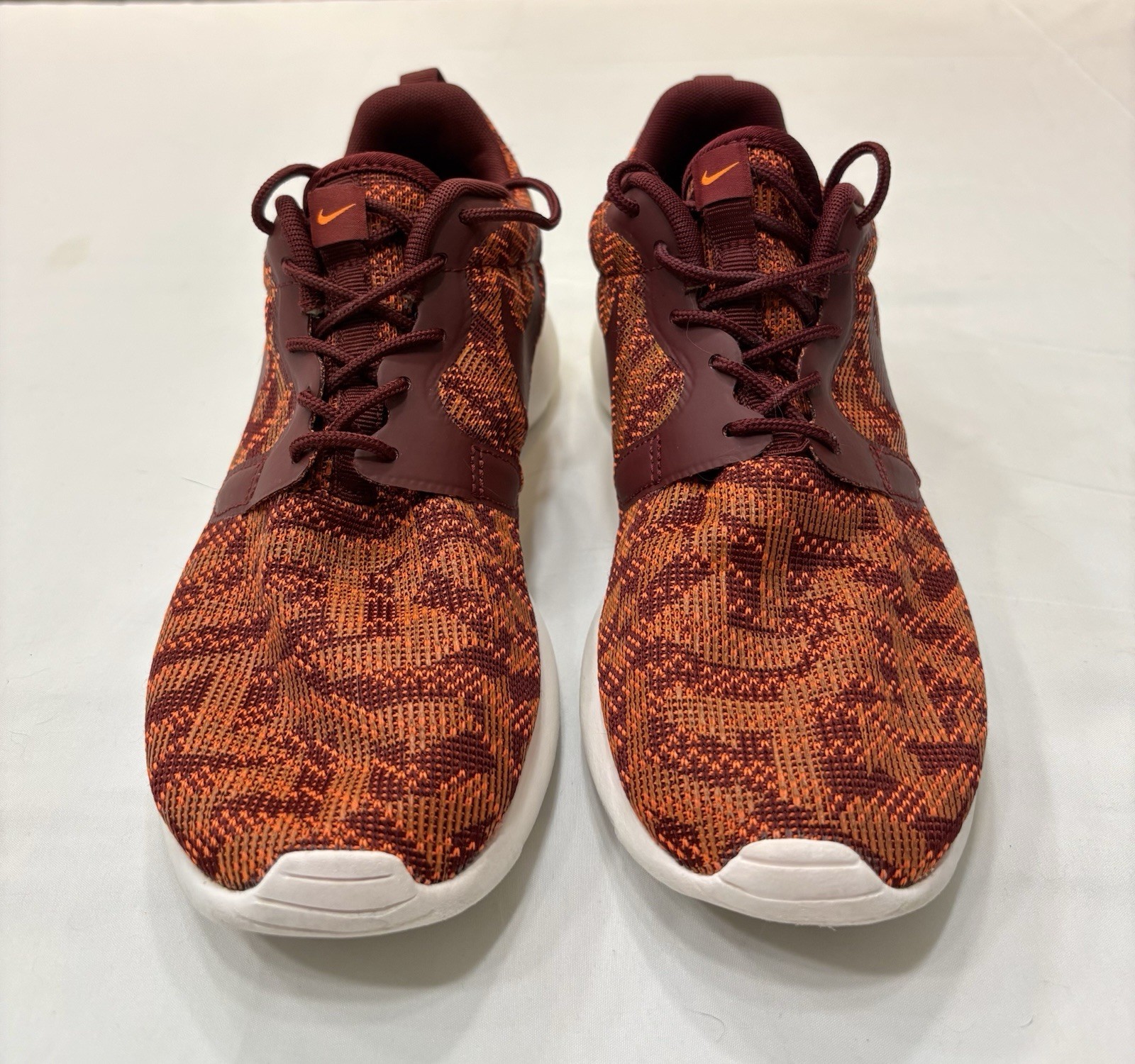Nike Roshe One KJCRD Total Orange 705217-800 Womens Size 8.5 Running Shoes