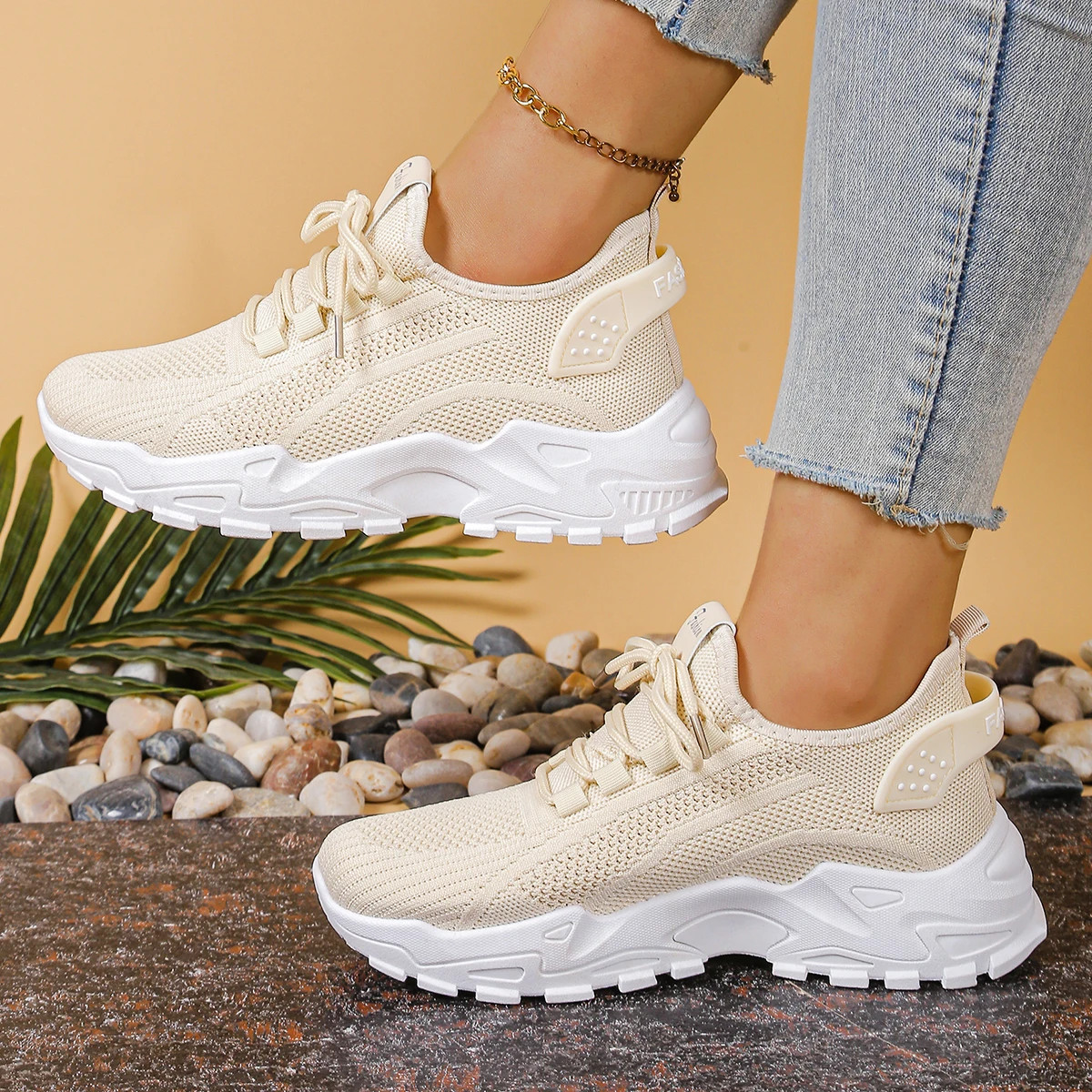 Women’s shoes, women’s sports shoes 2026 Women’s shoes Breathable single-mesh