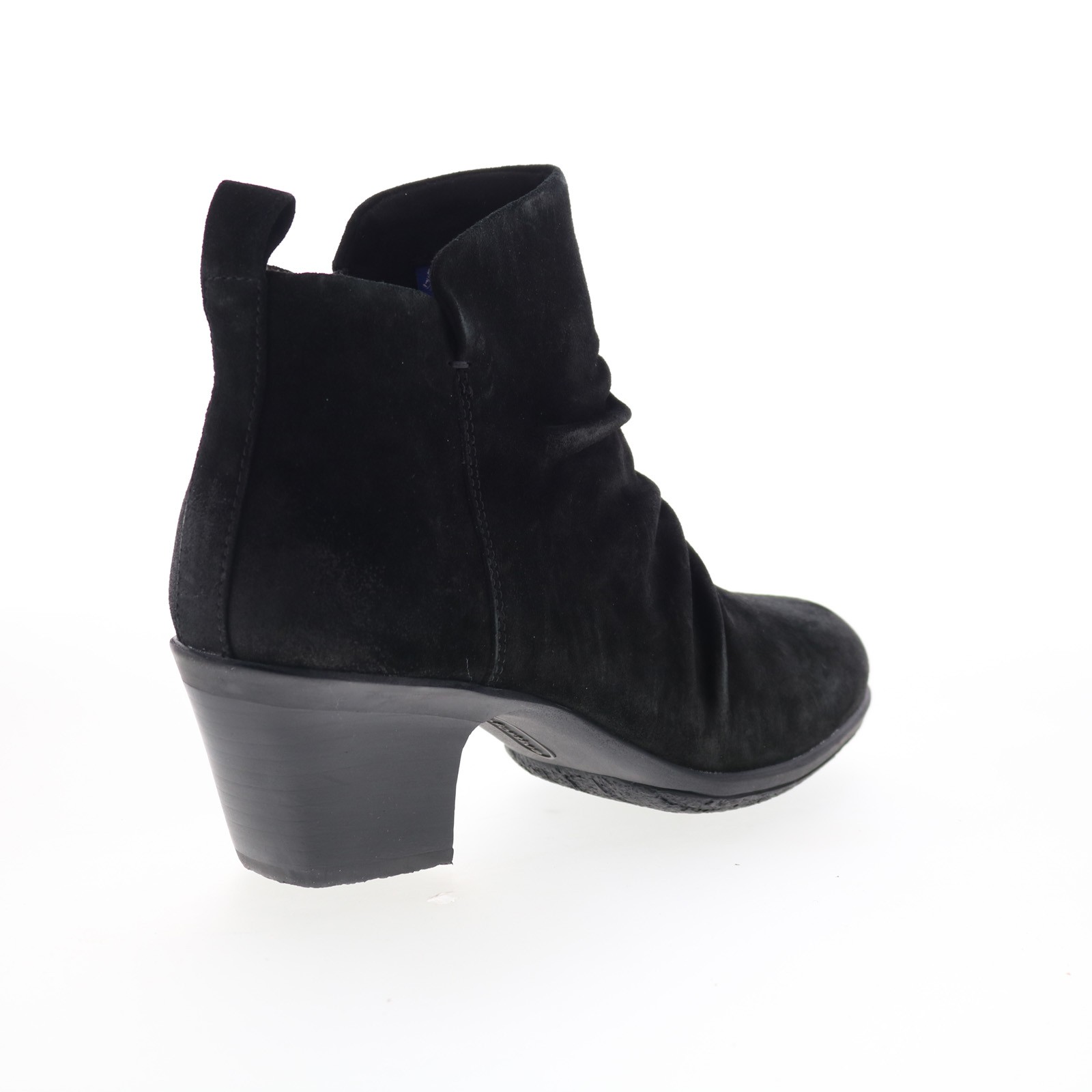 Comfortiva Brandy CT00530 Womens Black Suede Zipper Ankle & Booties Boots