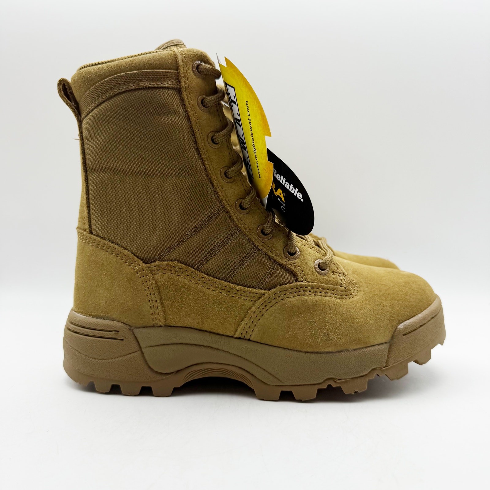 Original S.W.A.T. Womens Classic 9″ Boots US 5 Tan Slip Resistant Cordura NIB