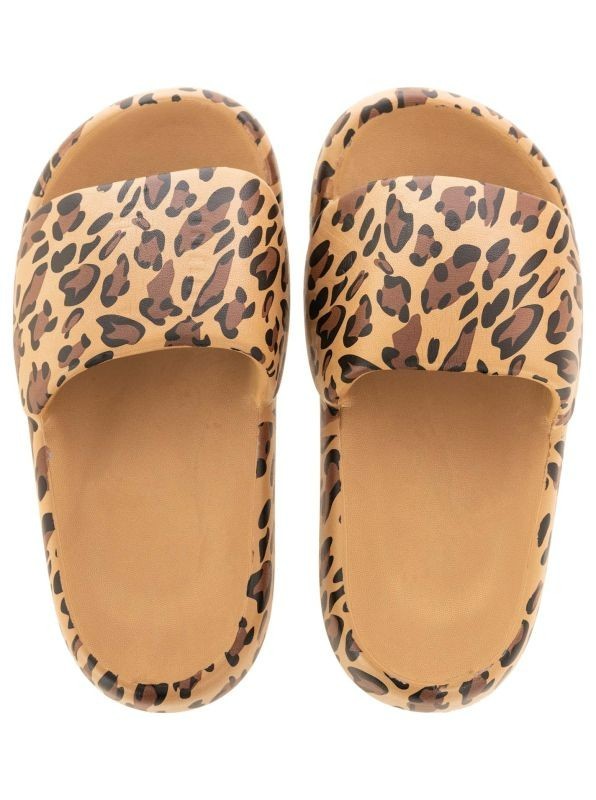 TWIN HEART slippers leopard print «Leopard look» beige size 36/37 38/39 40/41 New