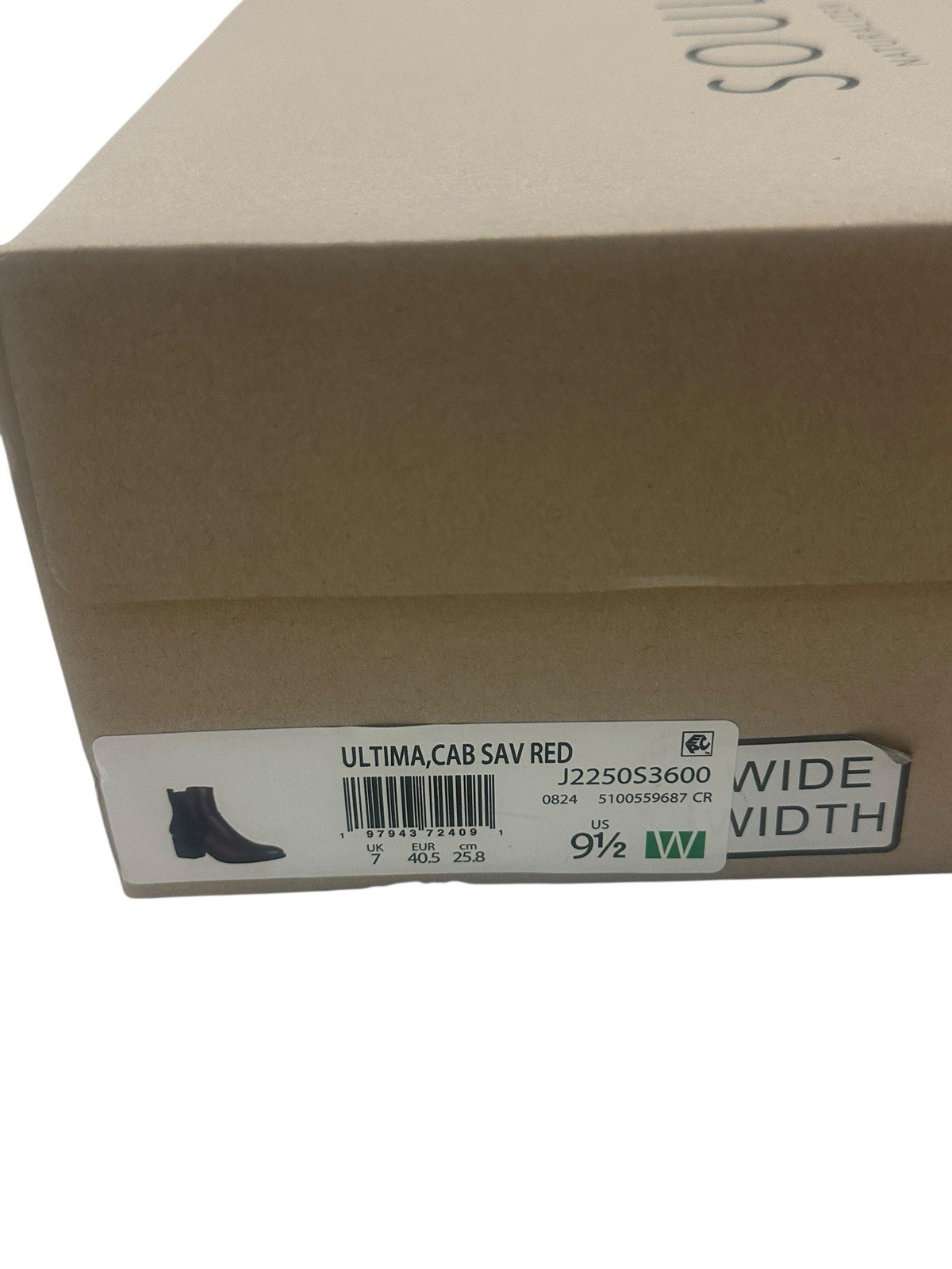 Soul Naturalizer ultima cab sav red 9.5 Wide Women’s Boots NWB