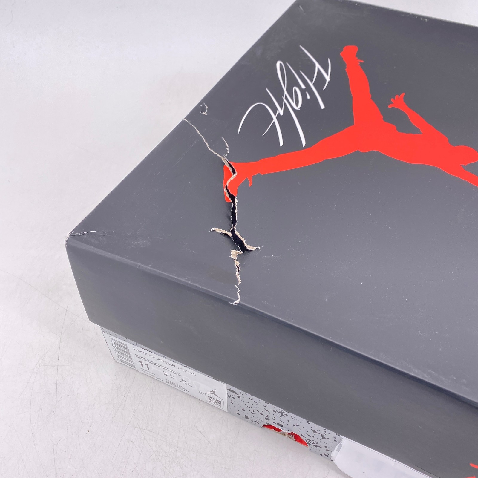 Air Jordan (W) 4 Retro «CANYON PURPLE» 2022 – Size 11W – aq9129 500 (6202-37)