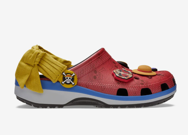 Crocs One Piece Luffy Classic Clog Unisex Casual Sandals Lifestyle Slipper NWT