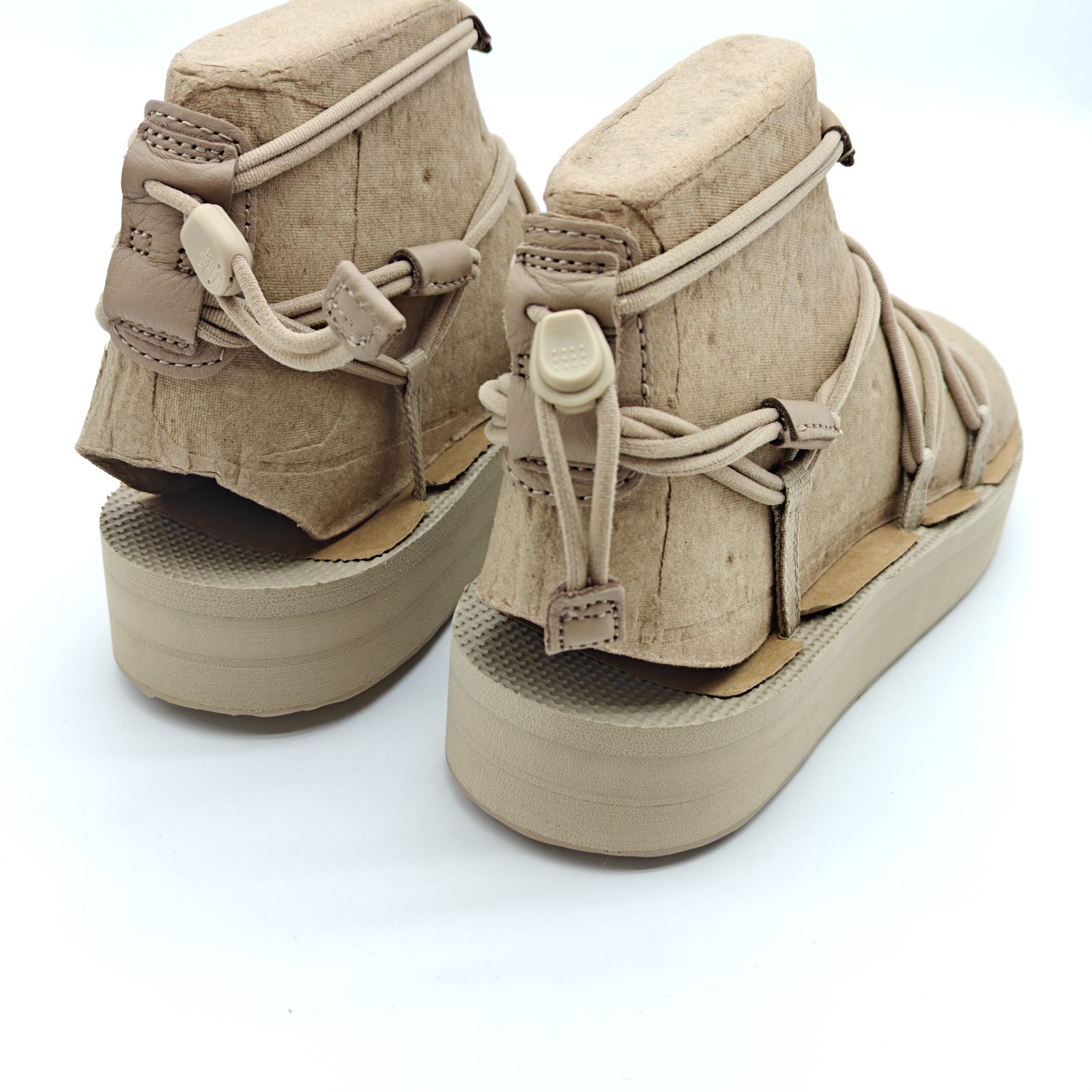 Teva Women Midform Infinity Platform Elastic Strap Sandals Sesame 1127890 Us 9