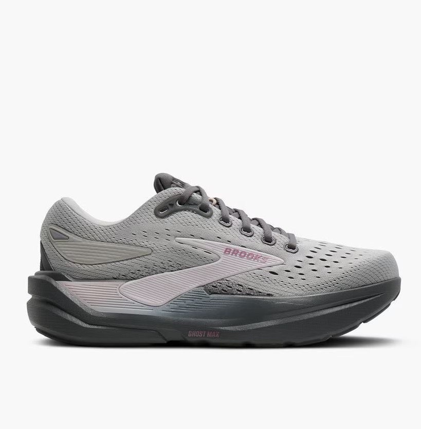Brooks Women’s Ghost Max 3, Harbor Mist/Poppy Seed/Pink (Authentic)
