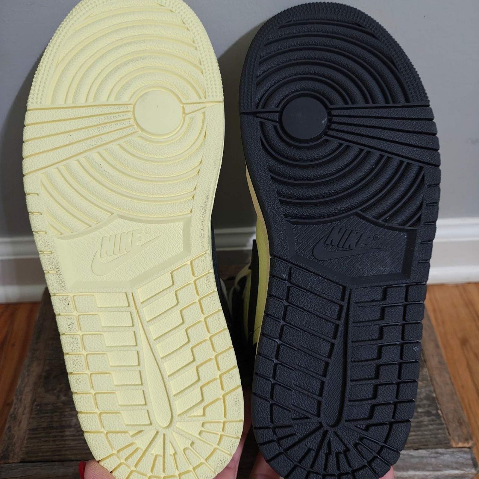 Air Jordan 1 Mid SE Matchly Barely Volt Black Women’s Size 7.5
