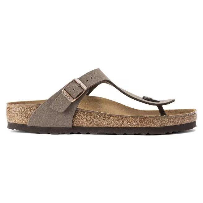 Birkenstock Unisex Mayari Birkibuc, Mocha [43751], NEW