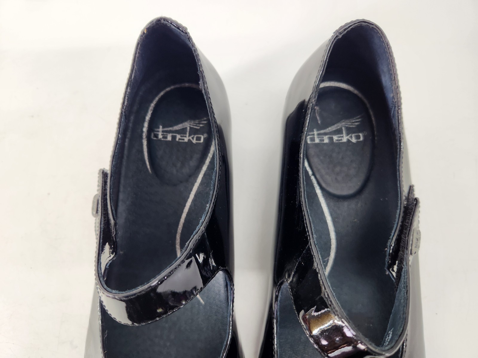 Women’s EU 41 US 10-10.5 Dansko Opal Mary Jane Black Patent Leather Flats New