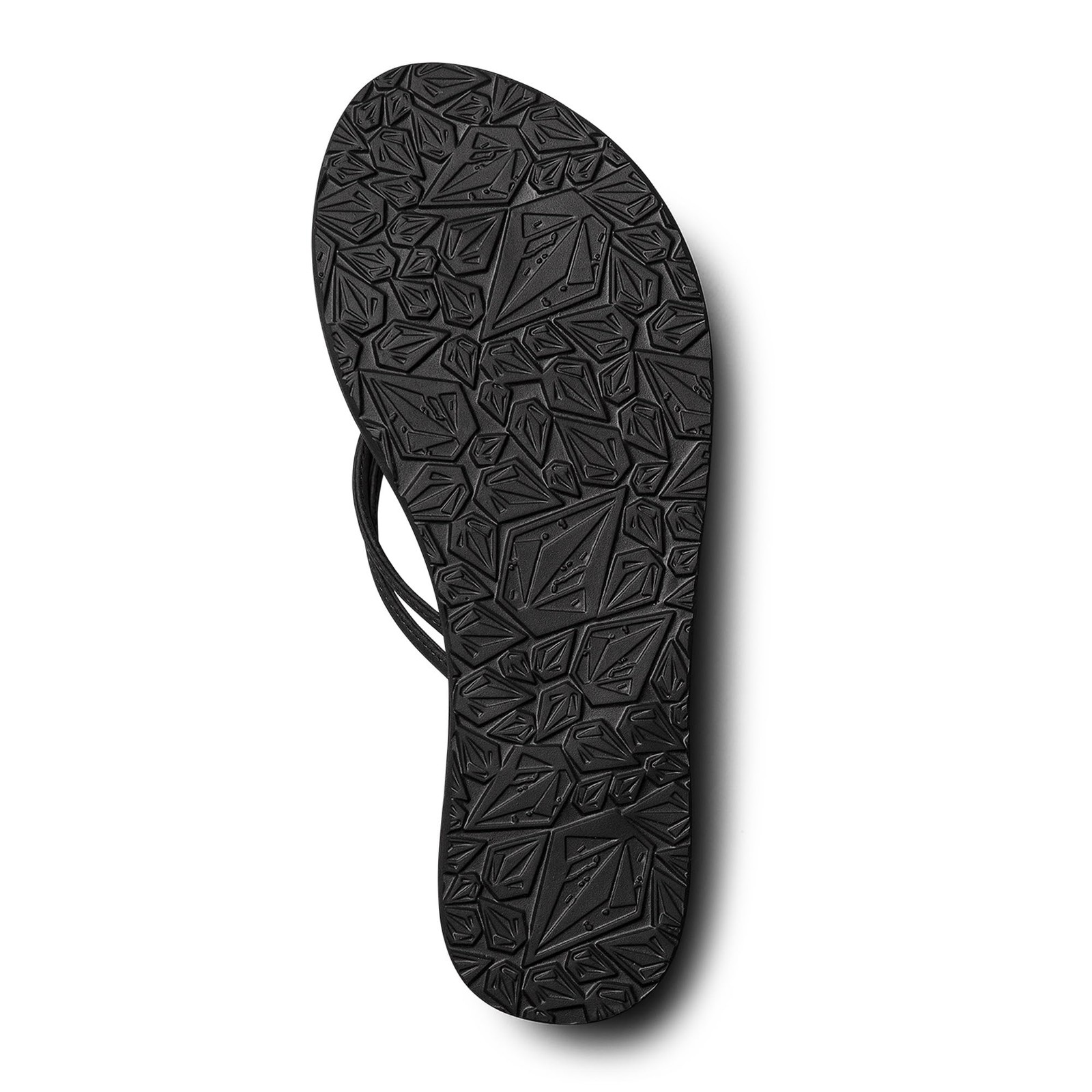 Volcom Women’s Forever and Ever Lightweight Thong Sandals, Black, 8