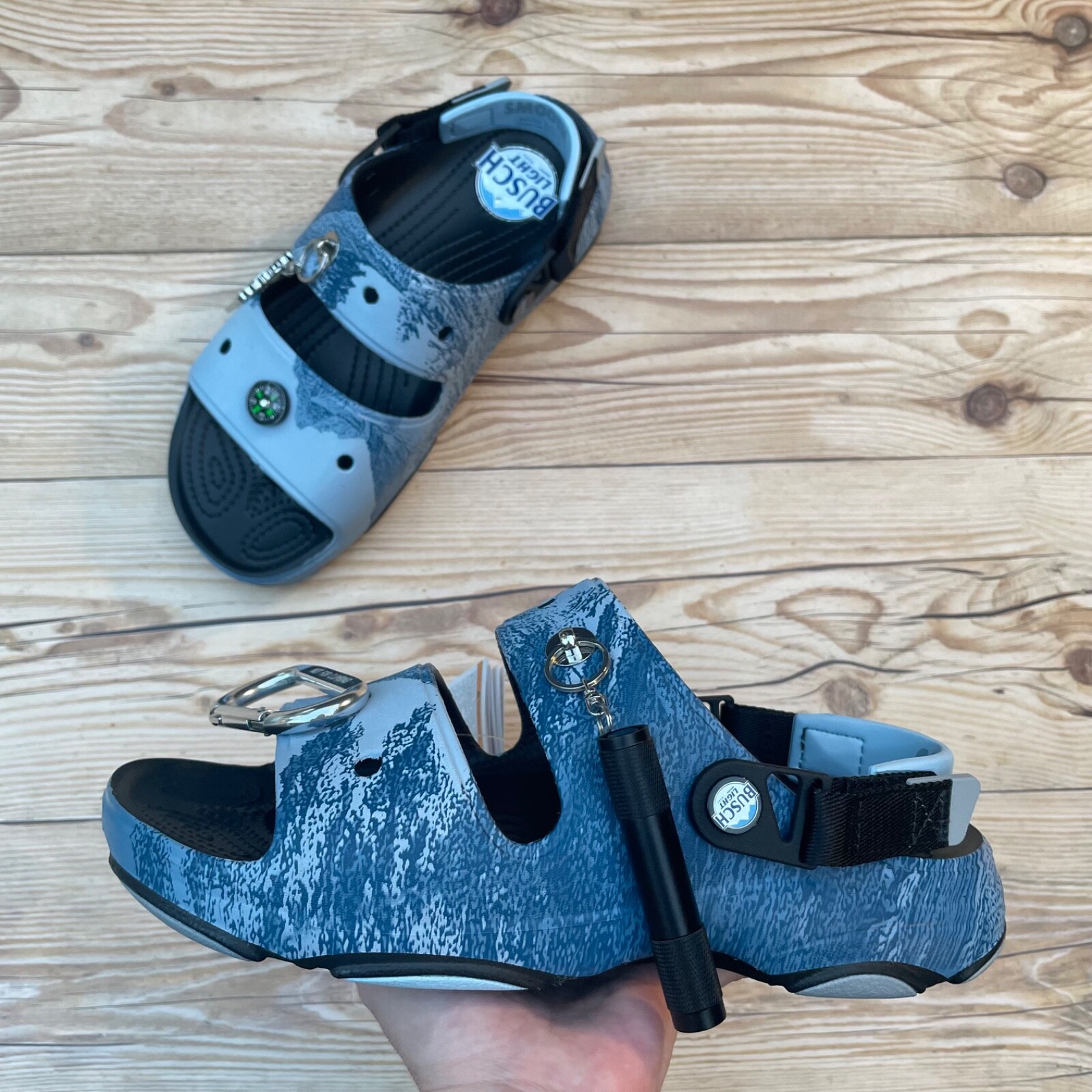 Busch Beer x Crocs Classic All-Terrain Sandal Men’s Size 8 / Women’s S