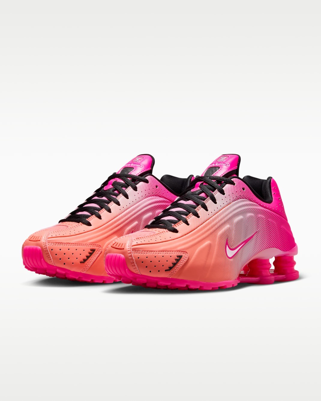 NIKE Women’s Shox R4 IH2343-600 Hyper Pink Pink Black Pink Foam