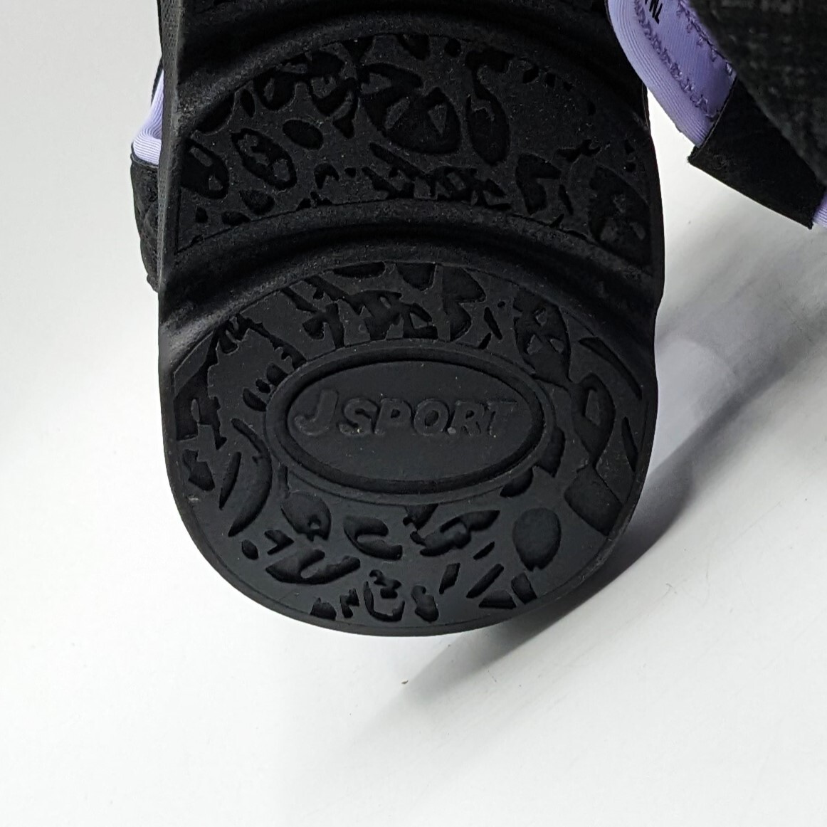 Jsport KAIA Women’s Sports Sandal – Adjustable Straps (Black/Purple) Pick Size