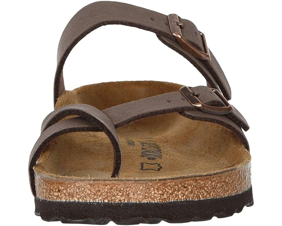 Birkenstock Mayari Mocha Birkibuc Women’s Regular Toe Loop Sandals