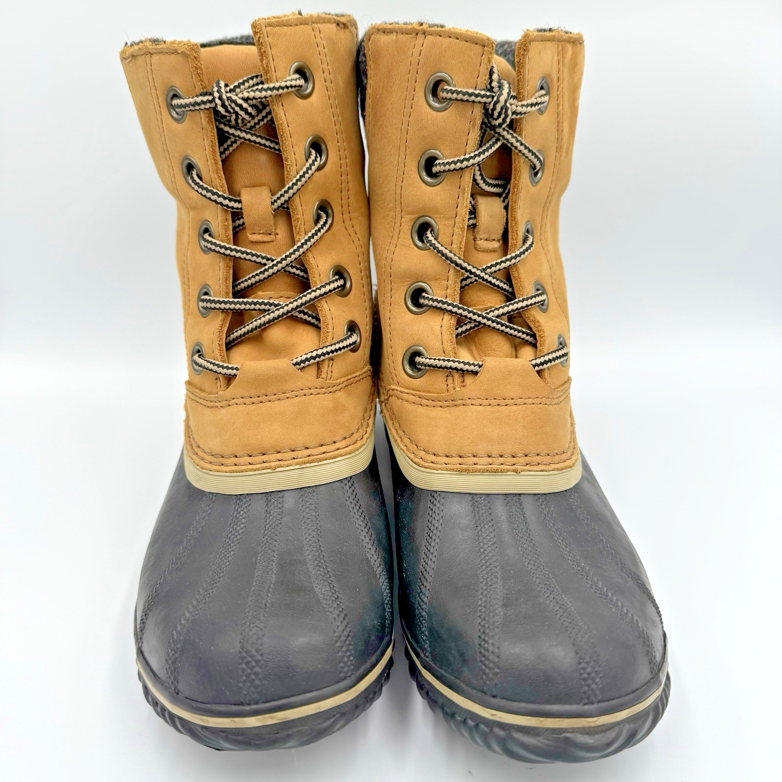 SOREL Slimpack II Lace Duck Ankle Winter Spring Boots Waterproof Women’s SZ 8.5