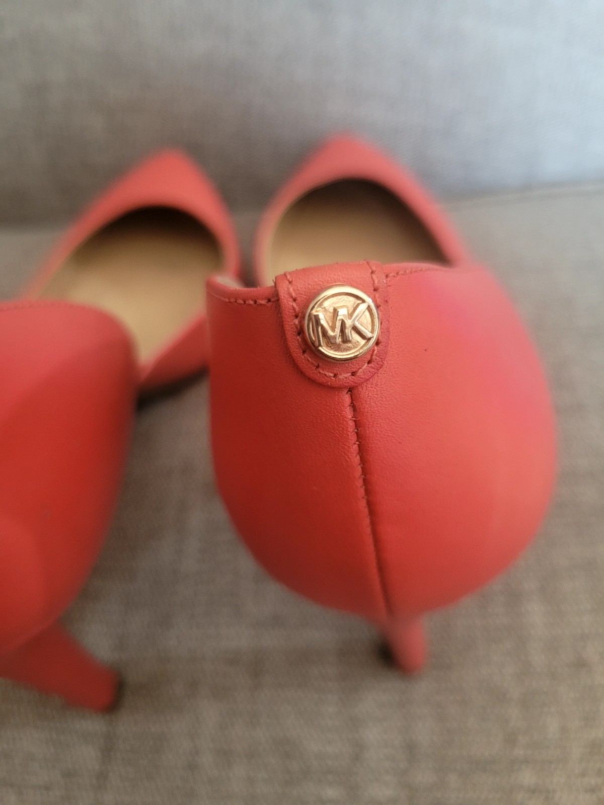 MICHAEL KORS $138 Corral Pointed Leather 3.5 in Heel’s Sz 9.5