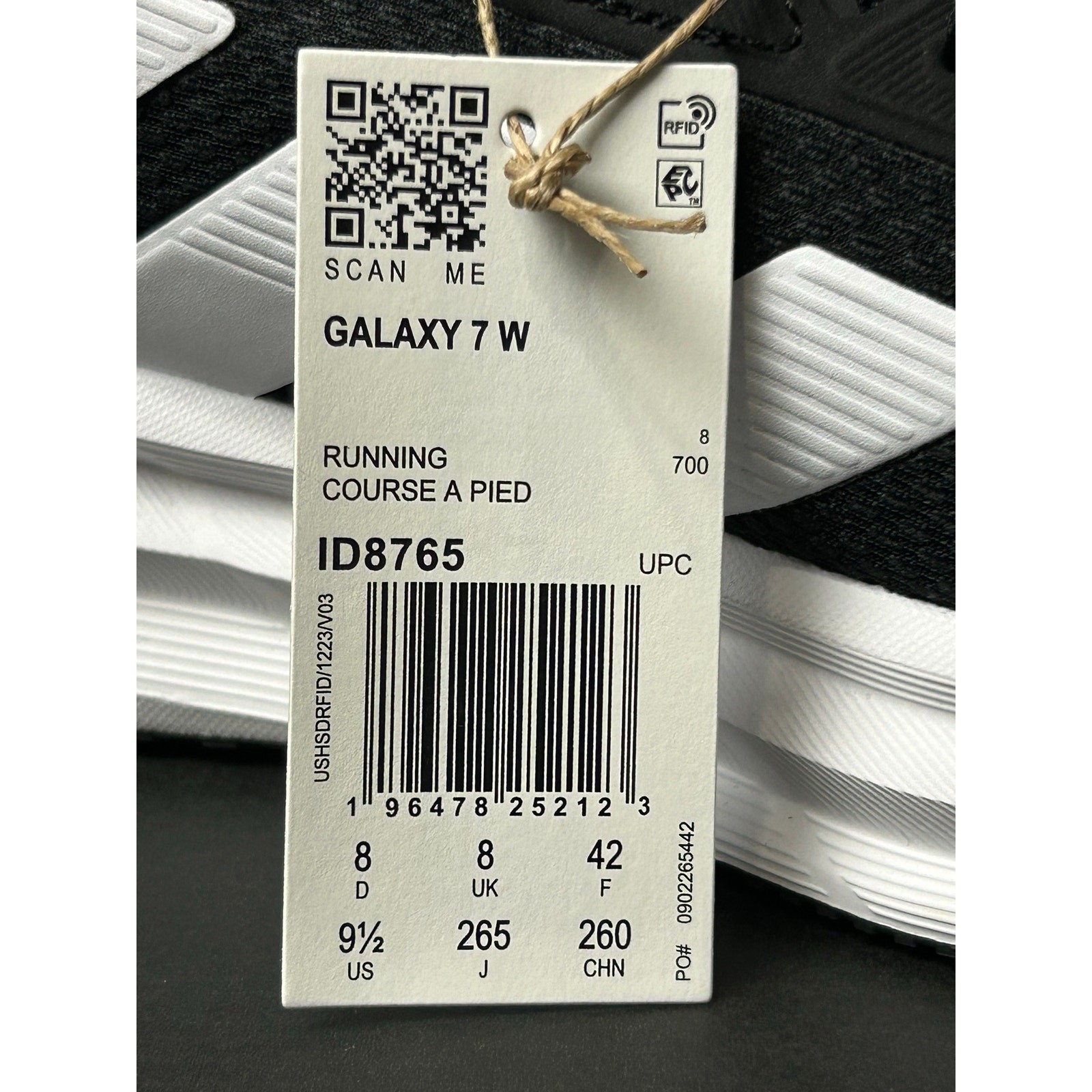 adidas Galaxy 7 Women’s Core Black / $60 Retail!! / Size 9.5 / Brand New!