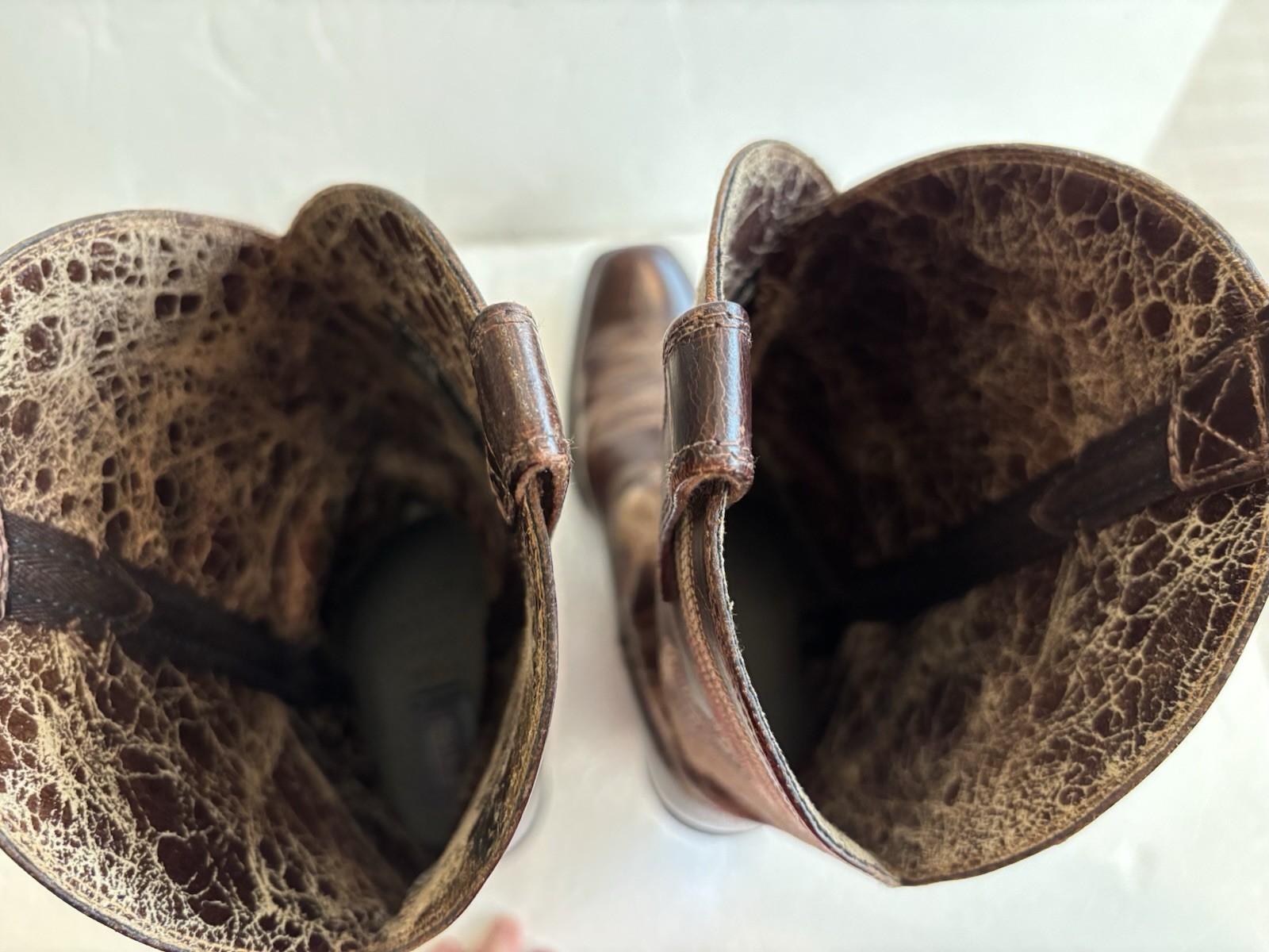 Ariat Lively Cowboy Western 10016357 ATS Sassy Brown Boots Womens 9B Leather