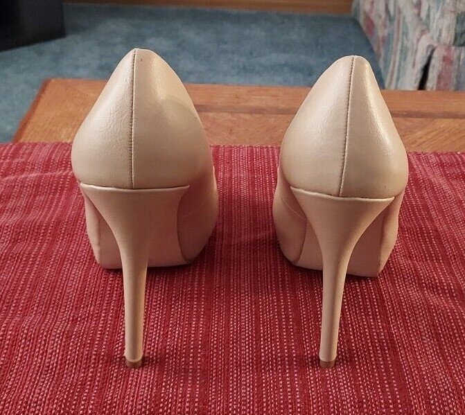 Madden Girl Hollisss 7.5 High Heels, PU Upper, PU Lining/Sock, Manmade Outsole