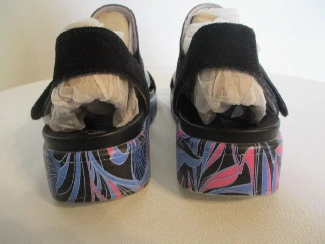 Alegria Women ANA-170 Got You Babe Platform Sandals Multicolor Sz EU 39 US-8-8.5