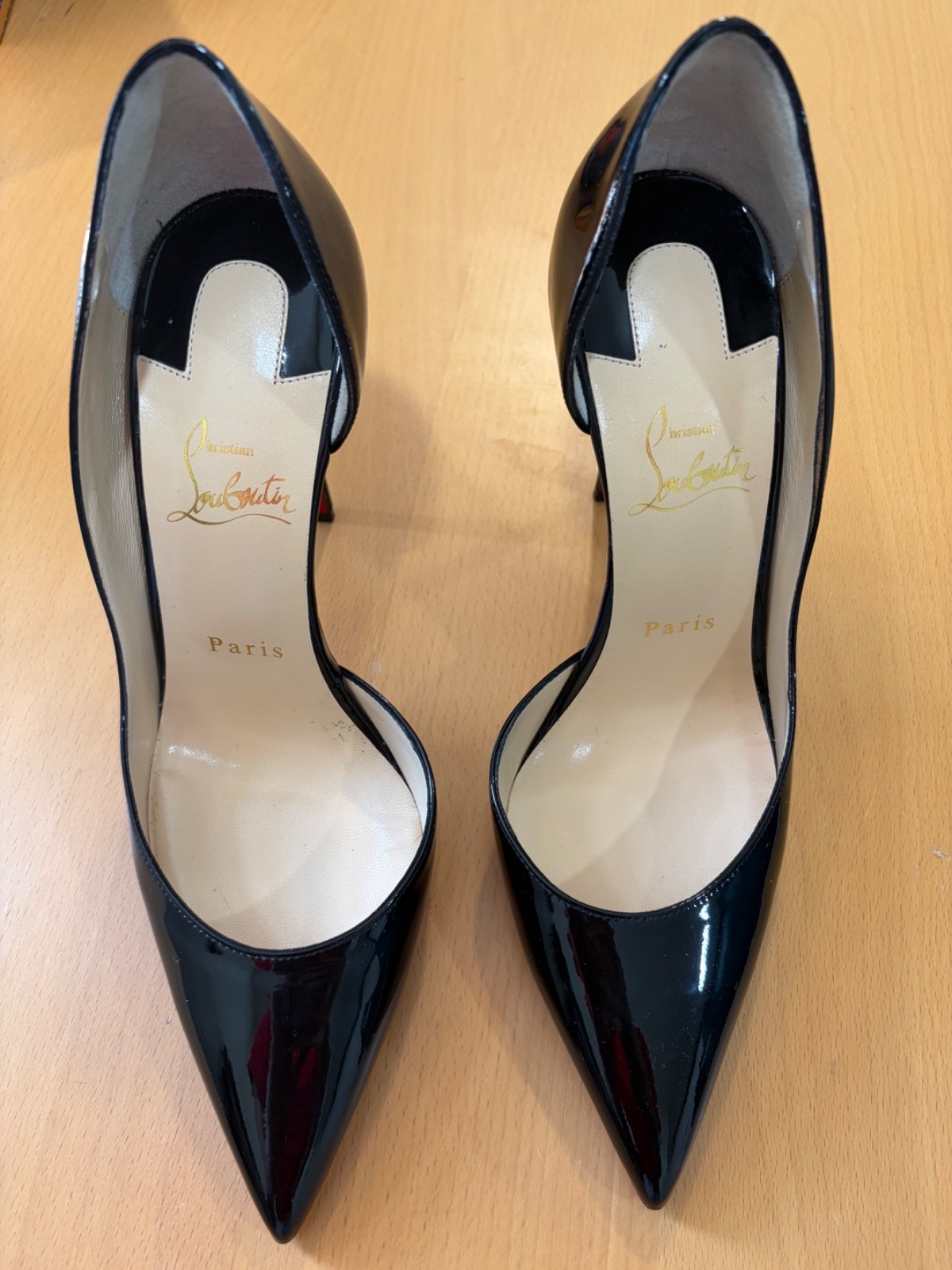 Christian Louboutin Iriza 100mm Size 38 – Black