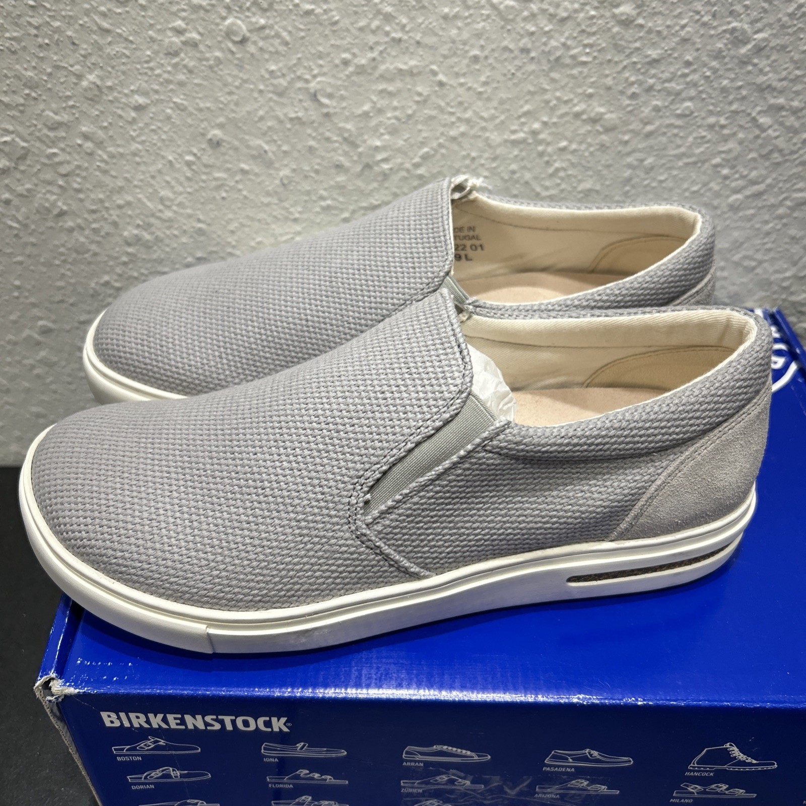 Birkenstock Oswego Whale Gray EU 39 US W8 M6
