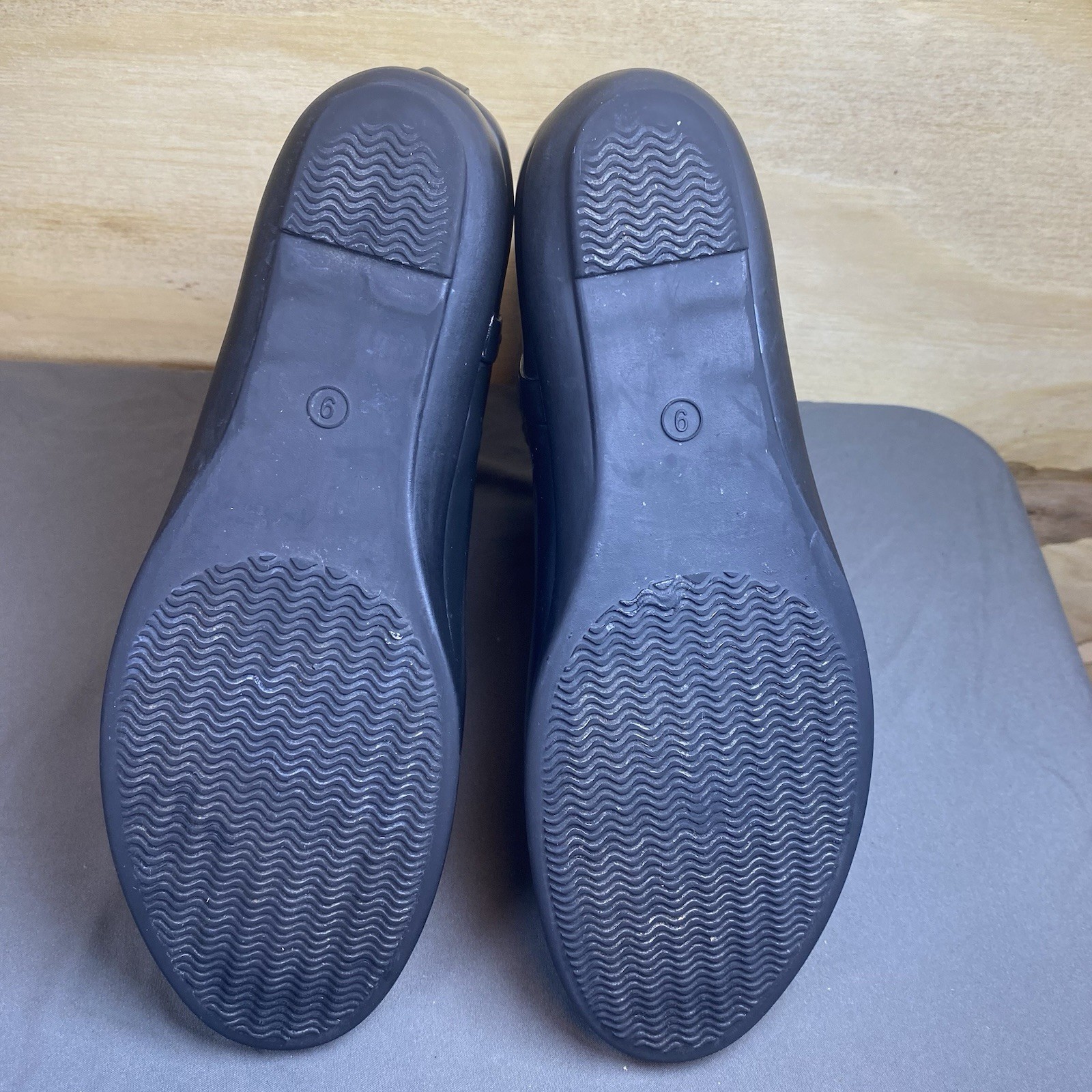 LONDON FOG Womens Picadilly Rain Boots Size 9 Black Used – Good Condition