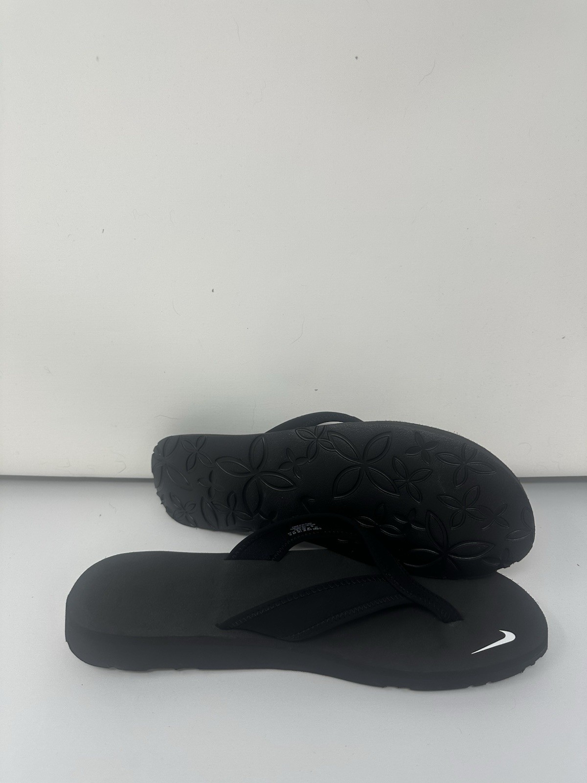 Nike Women’s Celso Girl Thong ‘Black’ Slides Flip-Flop Sandals 314870-011 Sz 12
