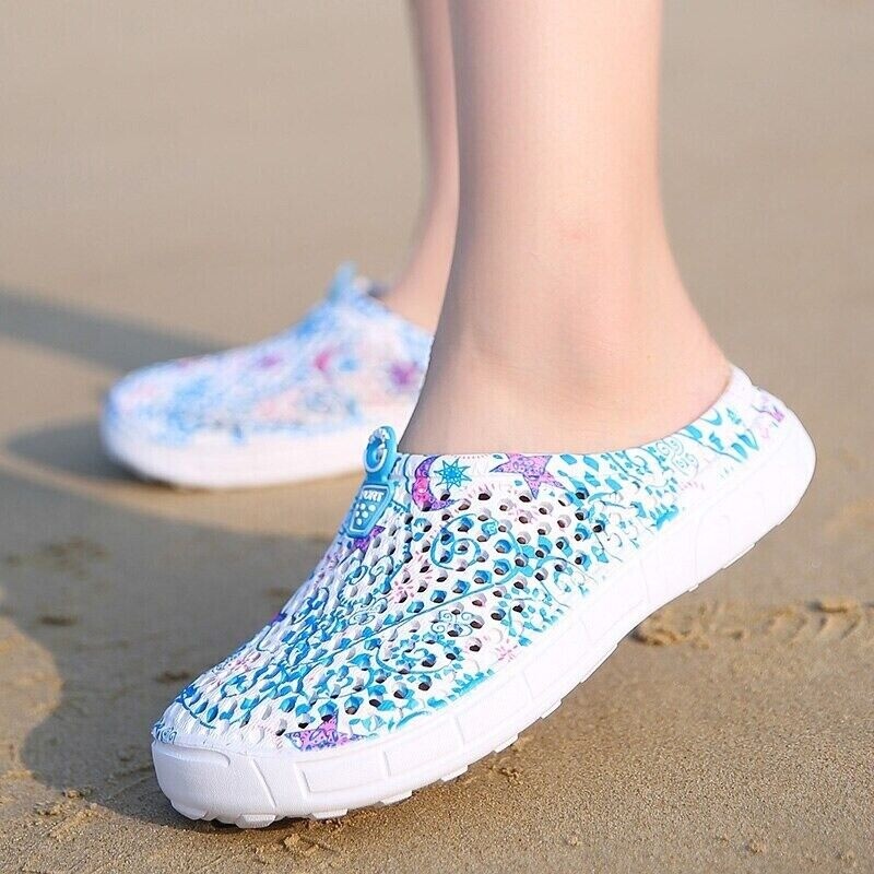Summer Women’s Beach Sandals Garden Clogs Quick-Dry Lightweight Non-slip US Size
