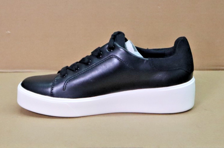 Naturalizer Morrison 2.0 Lace Up Leather Sneakers Black US Women’s Size 6.5W