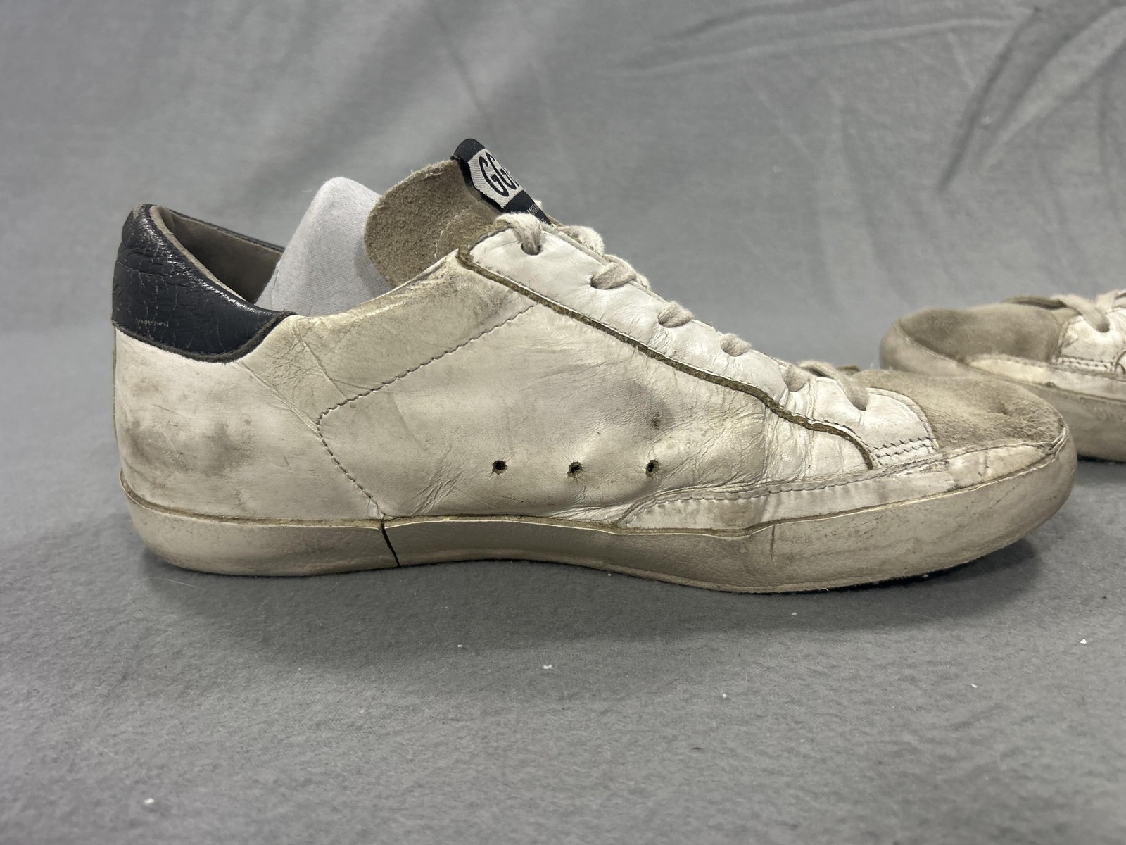 Golden Goose Deluxe Brand Superstar Shoes Womens Size 7.5 White Leather Sneaker