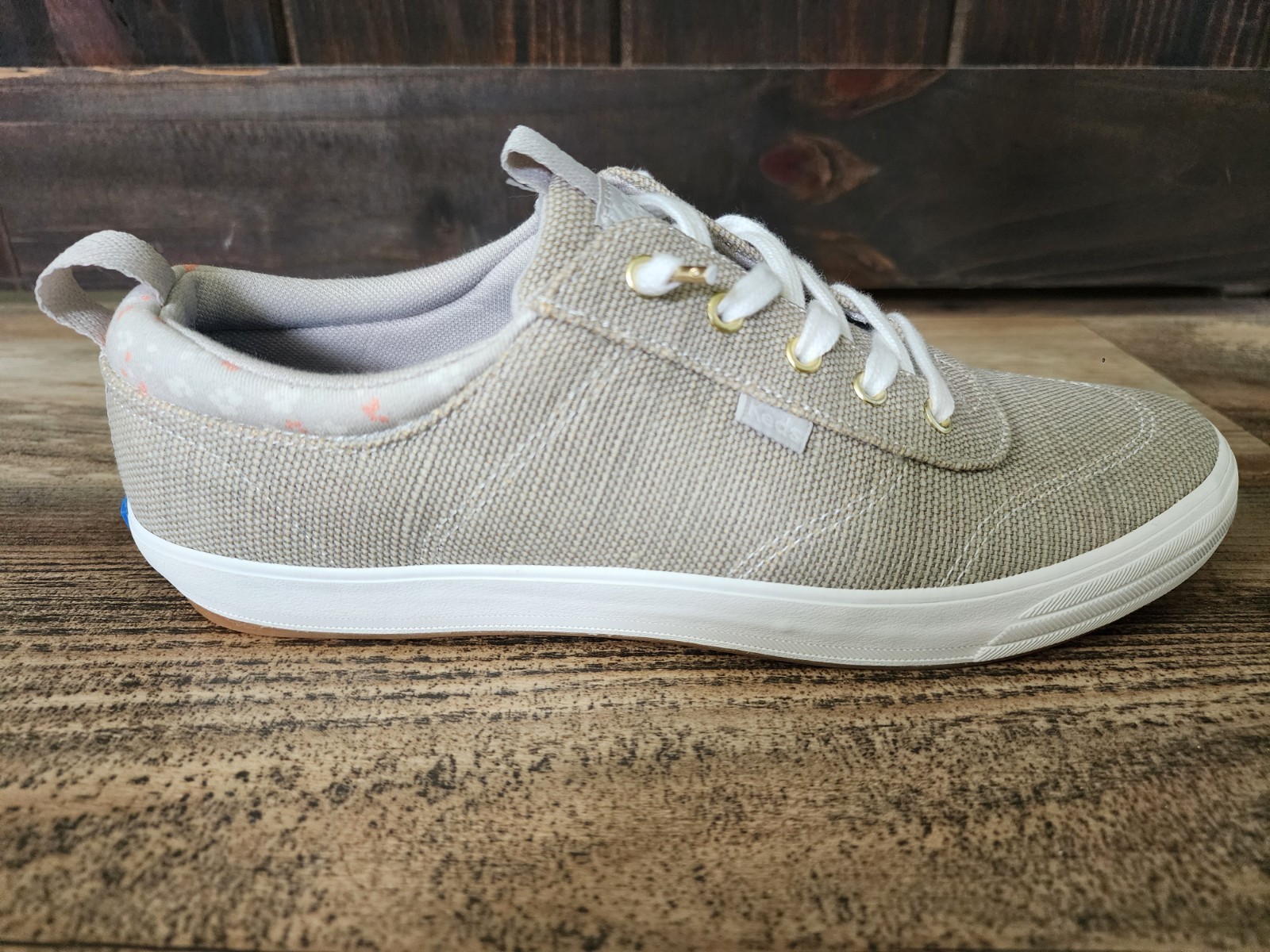 Keds Center III Women Canvas Sneakers | Grey | Size 10M
