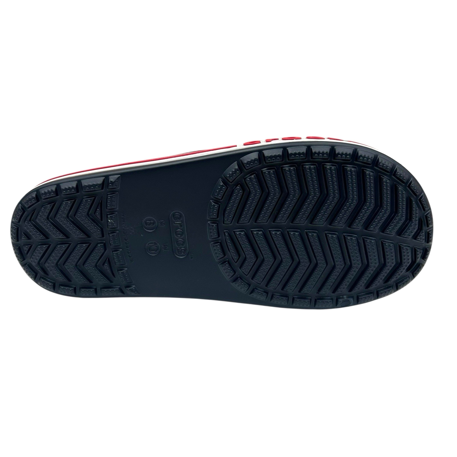 Crocs Bayaband Womens Slide Sandals Size 10 Navy Blue Water Friendly Lightweight
