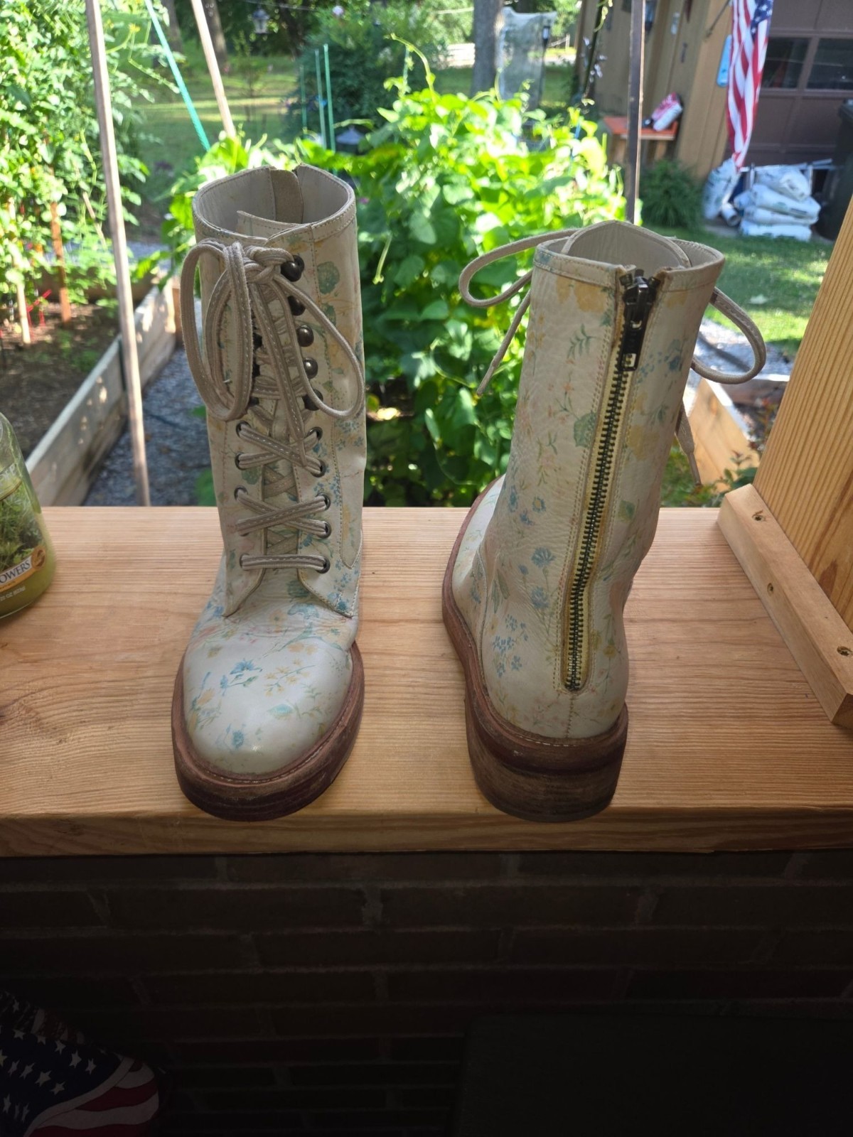 Free People Santa Fe Lace-Up Boots Cottagecore and Boho-Chic Soft Grunge Hipster