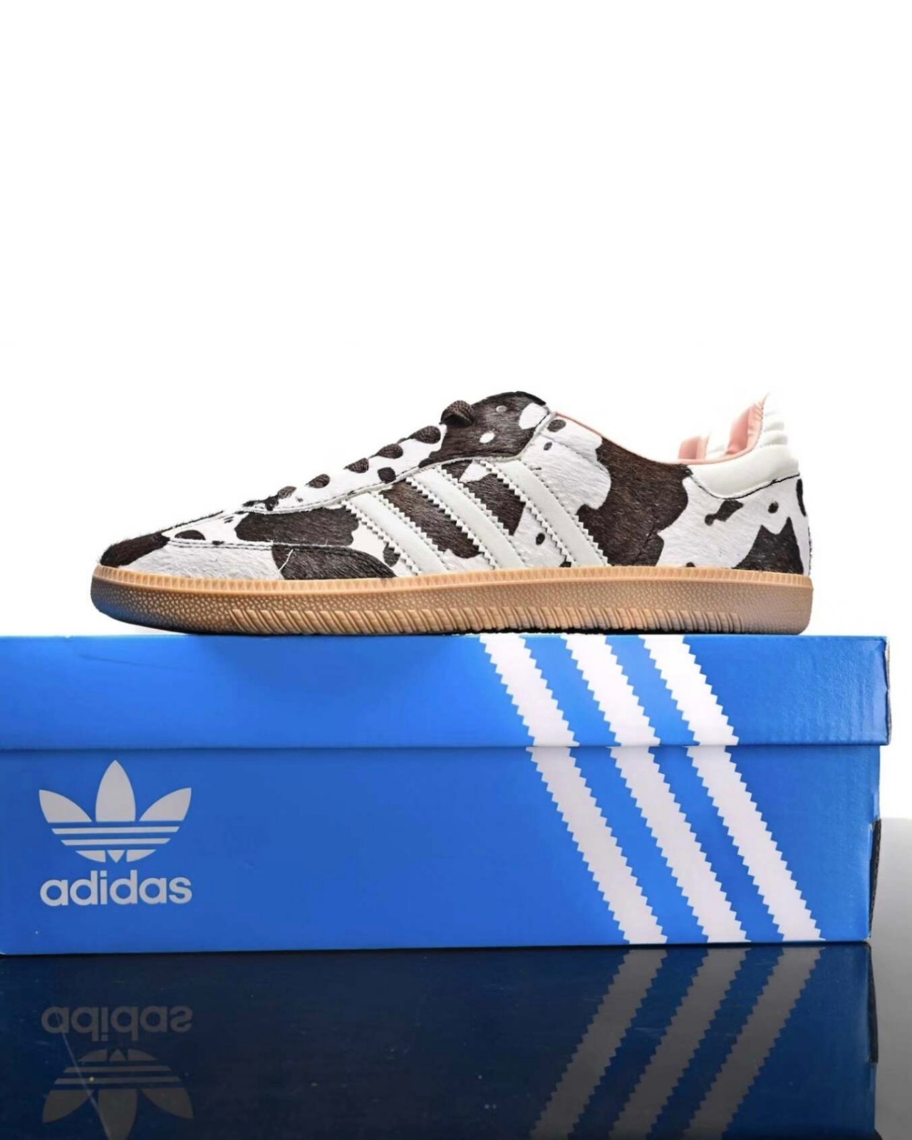 Adidas Originals Samba Og Cow Print Women’s – JR 1256 Ship Now NEW WITH BOX