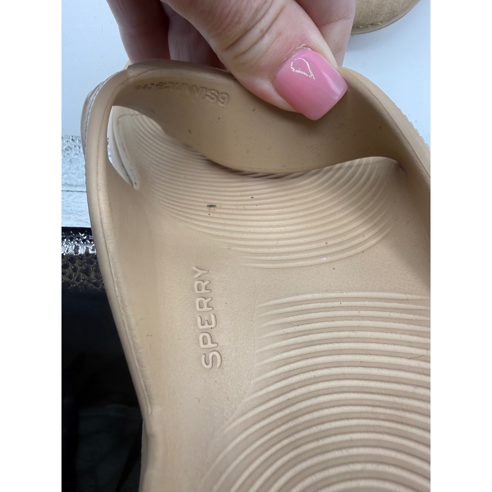 Sperry Top-Sider Womens Sandals Womens 9 Beach Summer Resort Cruise Pool Rubber