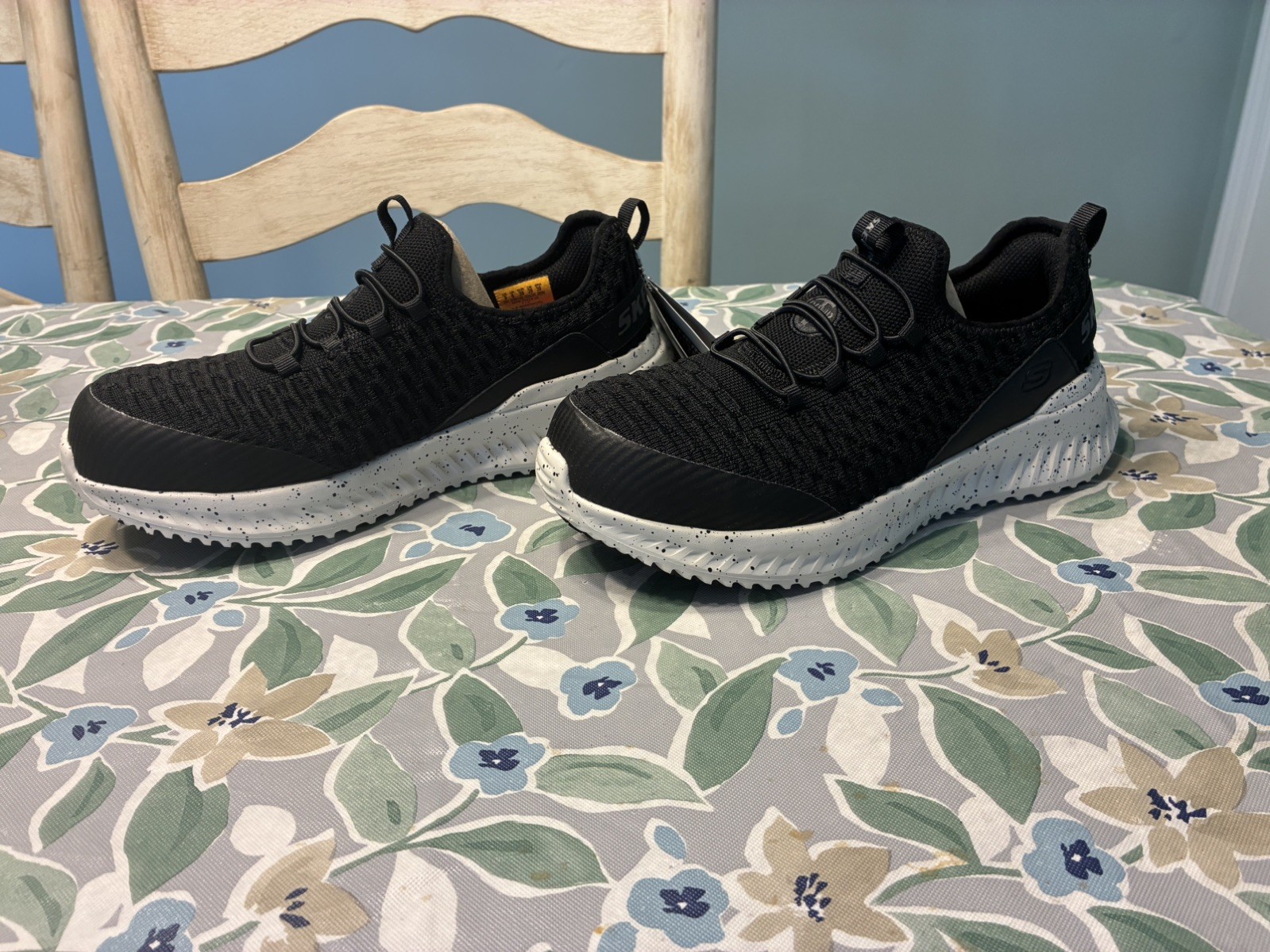 Skechers Tilido Vaydi Composite Toe Womens Black Work Sneakers Size 9