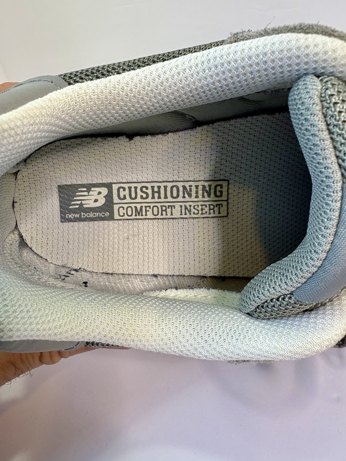 NEW BALANCE 515 SLATE GREY WHITE RETRO RUNNING SNEAKERS SHOES Women 8.5 Men 7 B