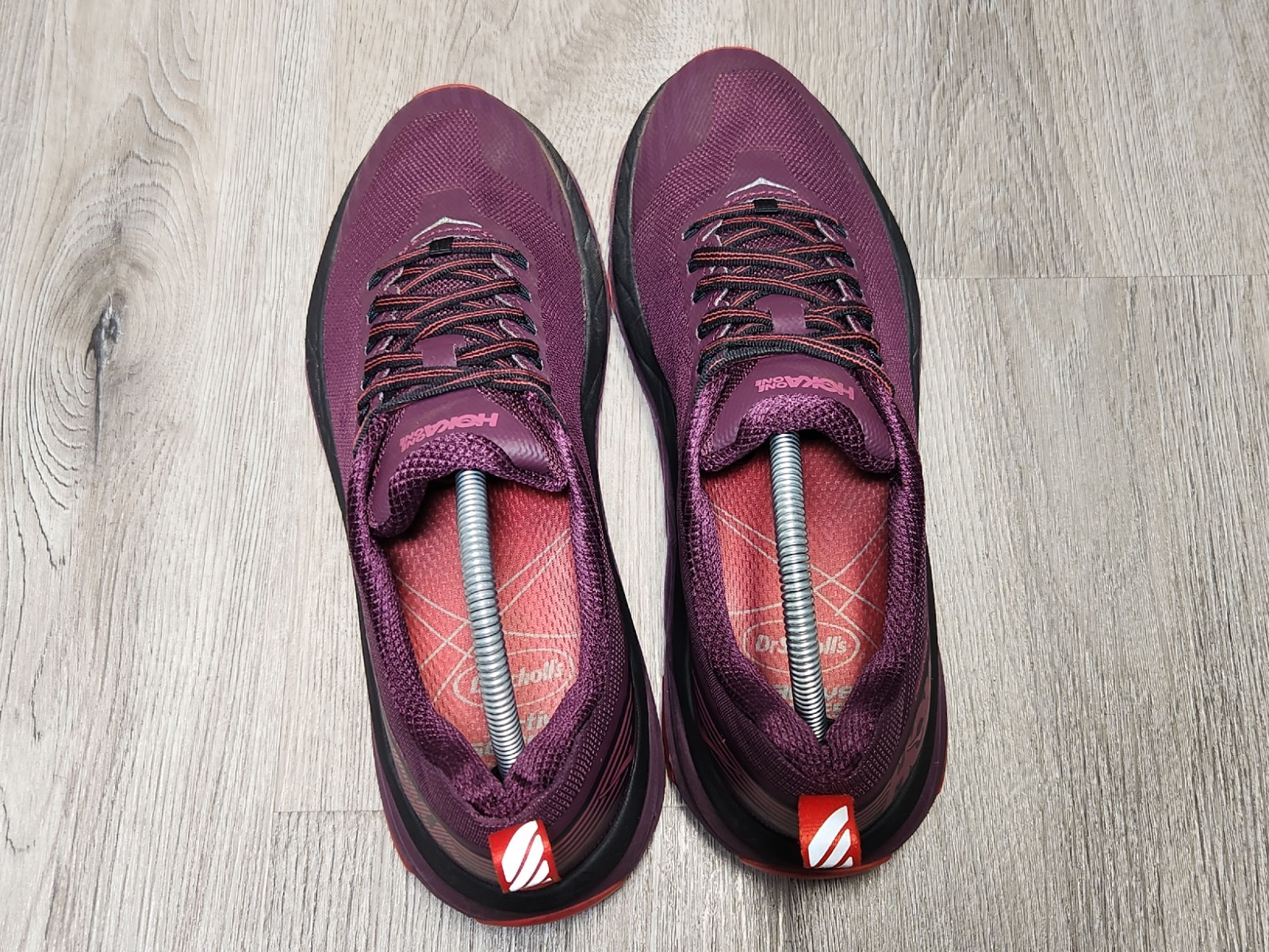 Hoka One One Challenger ATR 5 Running Shoes Womens Size 10.5 Italian Plum Purple