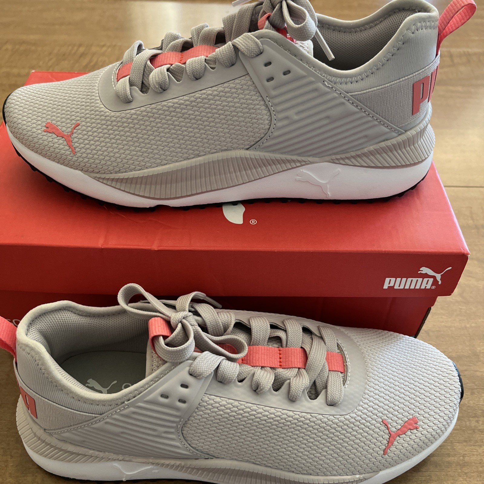PUMA Women’s PC Runner Sneaker Size 9 Athletic Running Shoes, Gray, Soft Foam
