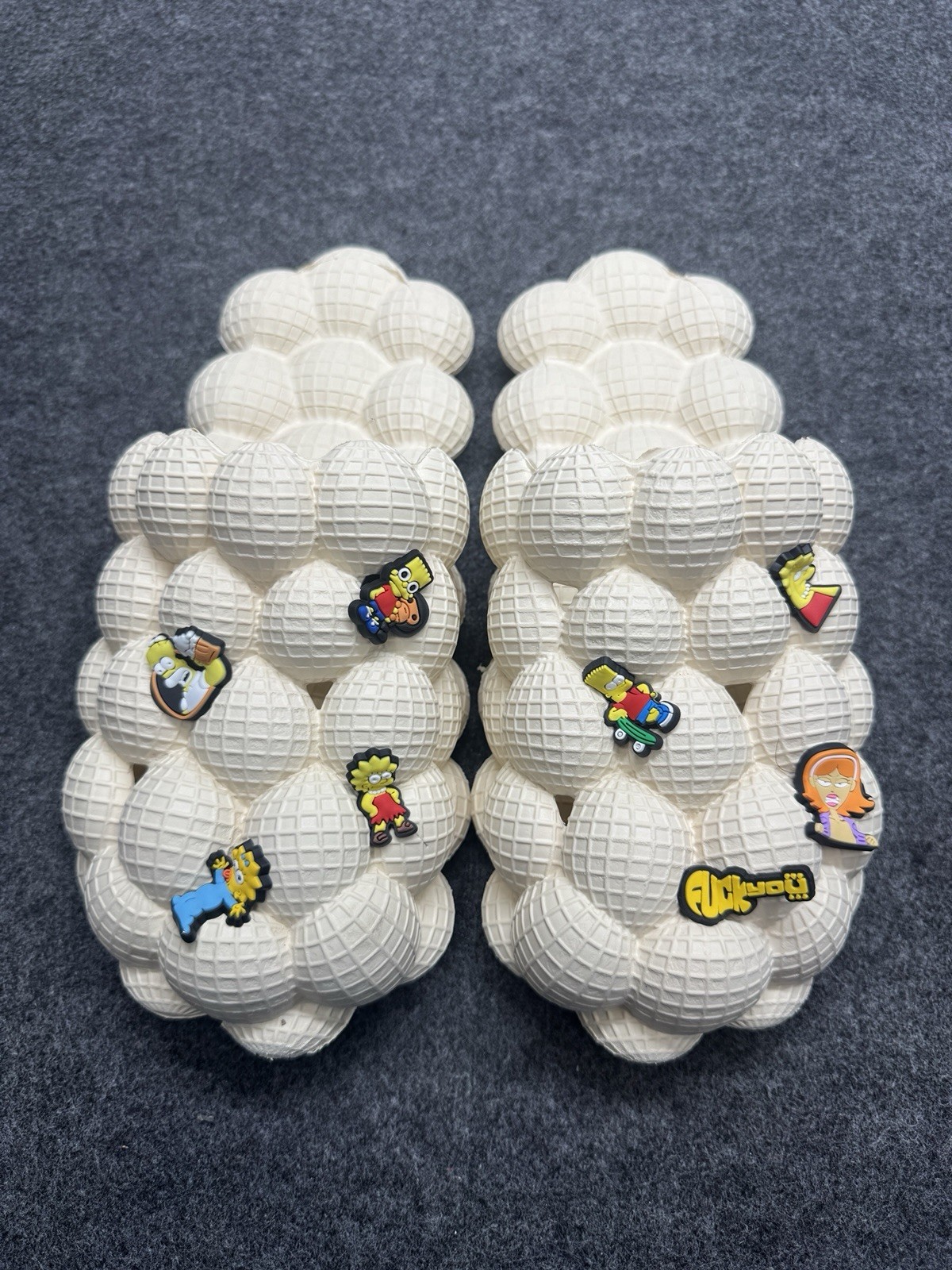Massage Bubble Slides Slippers Nonslip Soft Golf Ball Style Size 8 Men 10 Women