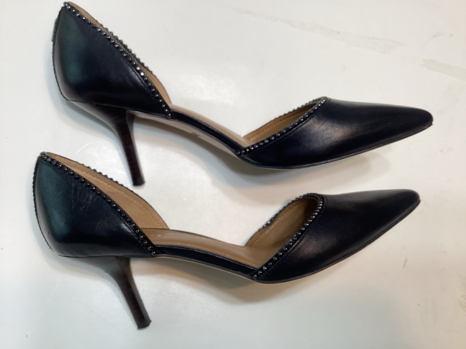 * Coach Blossom Women’s 6 B Semi Matte Calf pumps Black