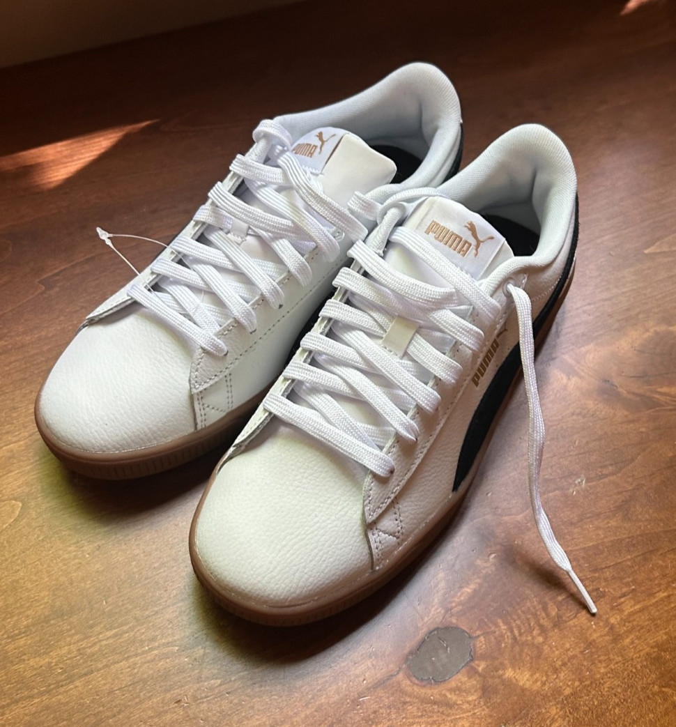 Puma Women’s White Trainer Sneakers Size 8 Women’s